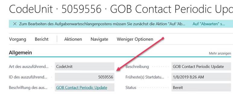 Aufgabewarteschlange