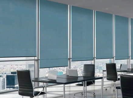 Abbildung einer Sonnenschutzanlage