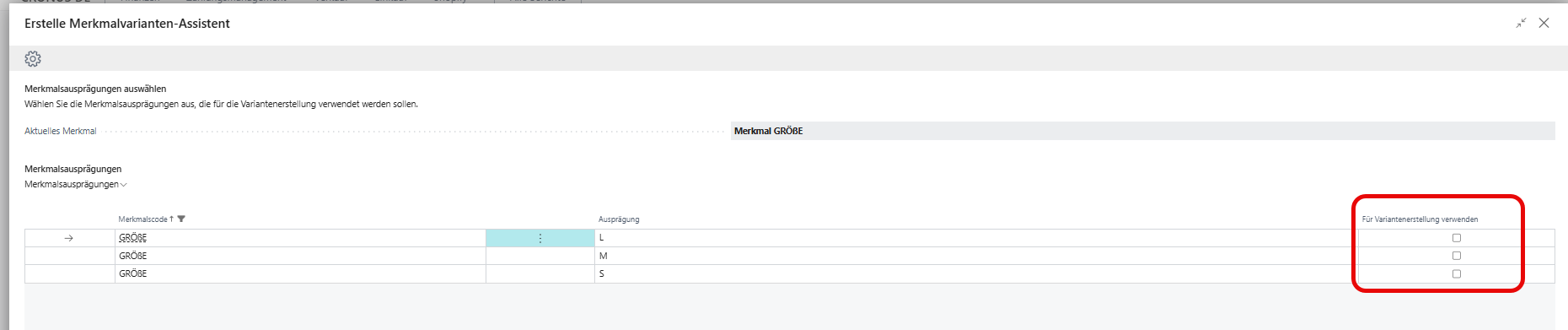 Assistenz-Übersicht