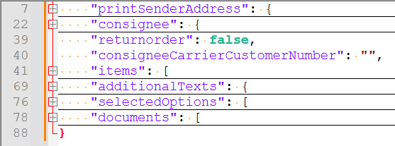 ShipXpert-Webdienstanfrage ohne hinterlegtes Abrechnungskonto